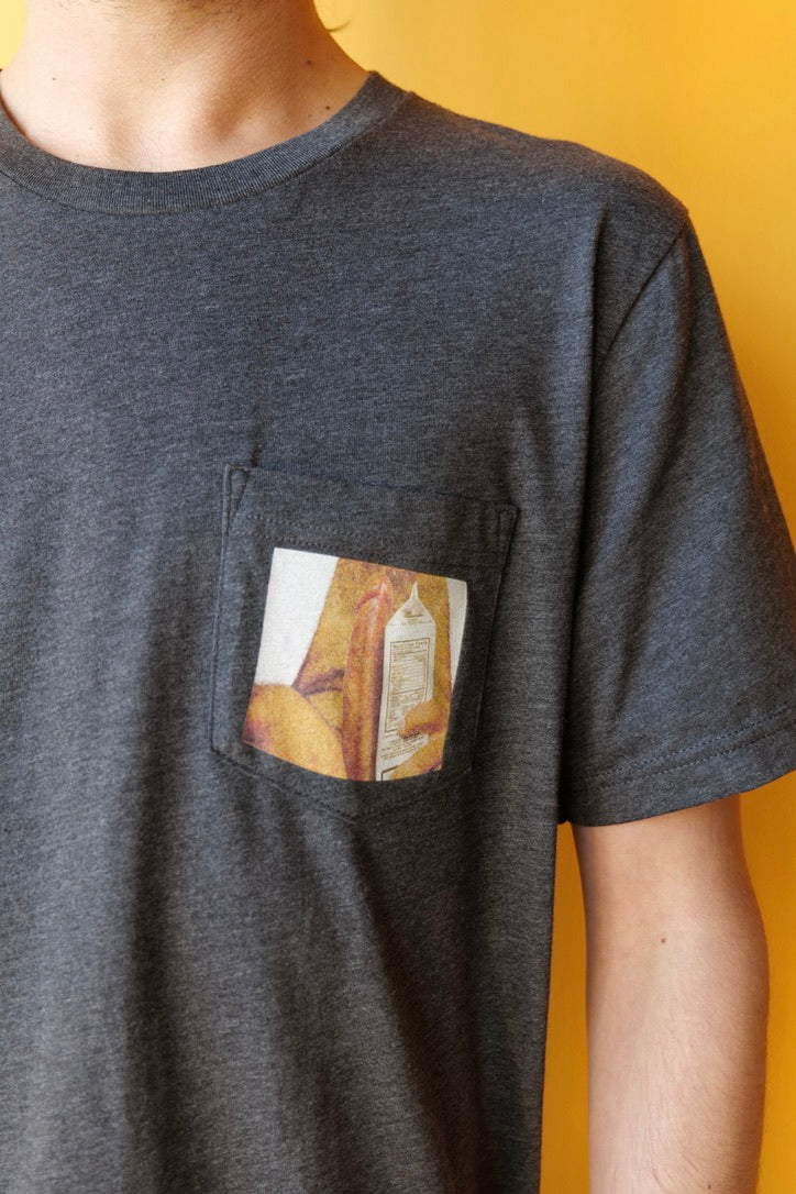 MILK ME: CHUCK X CULTUREEDIT POCKET T-SHIRT WHITE - SALE - Image 2
