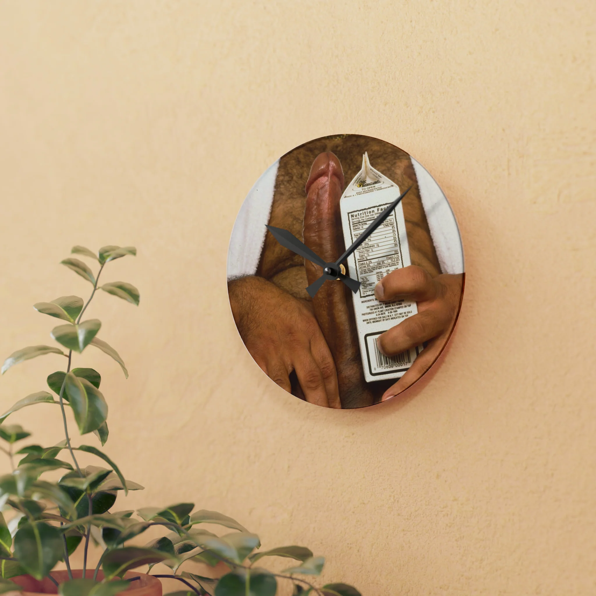 MILK ME Wall Clock by CHUCK X CULTUREEDIT - Image 3