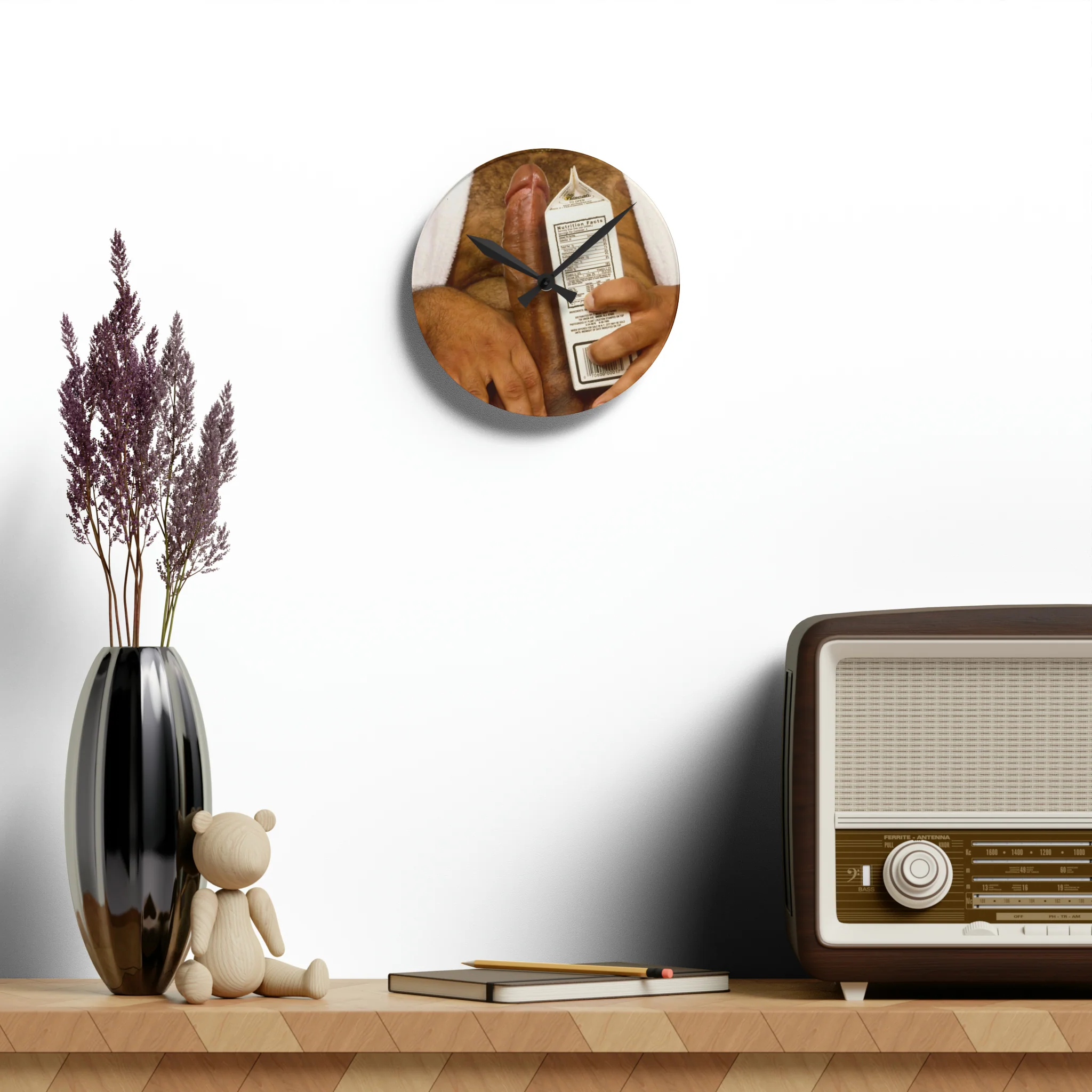 MILK ME Wall Clock by CHUCK X CULTUREEDIT - Image 4
