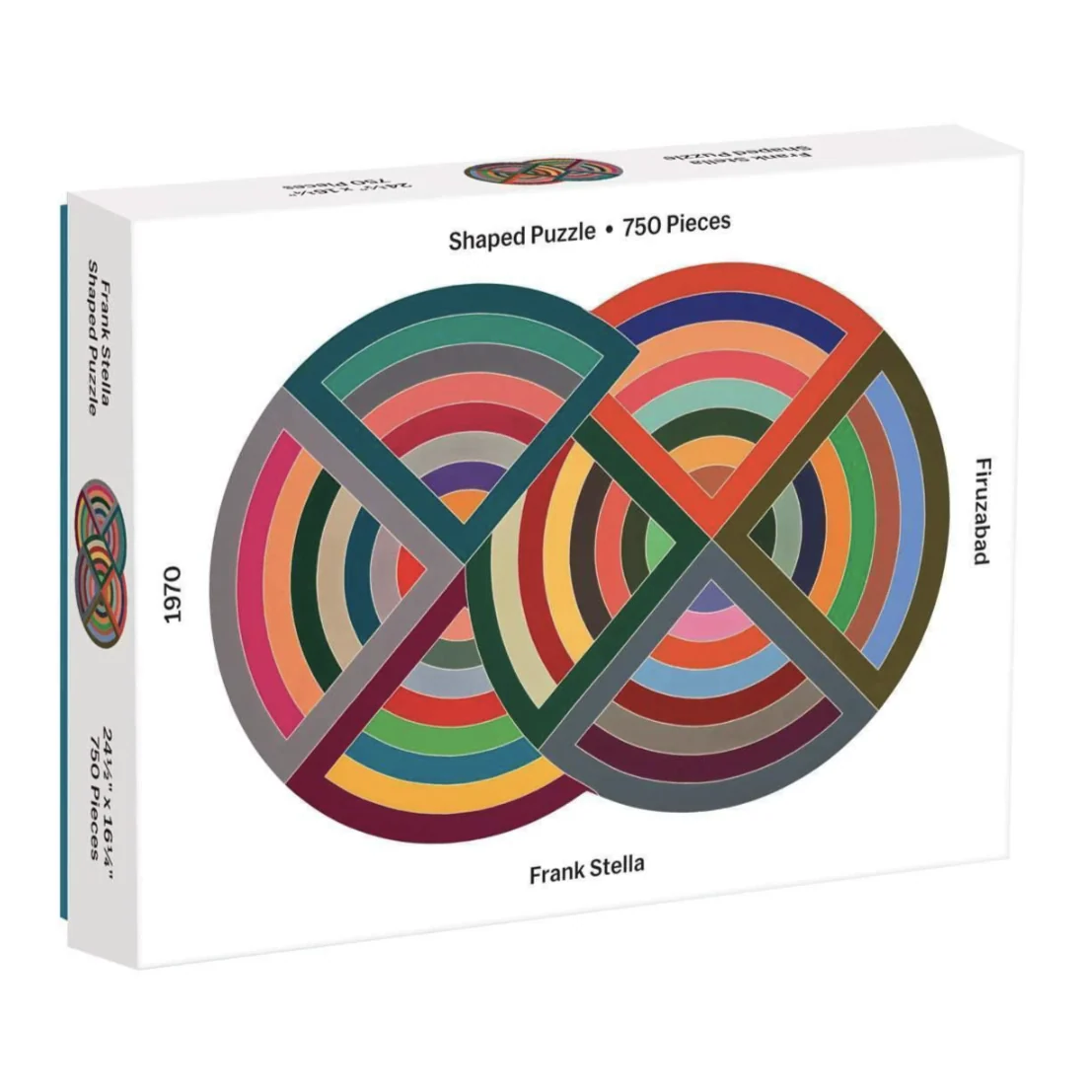 MoMA Frank Stella 750 Piece Shaped Jigsaw Puzzle - Image 2