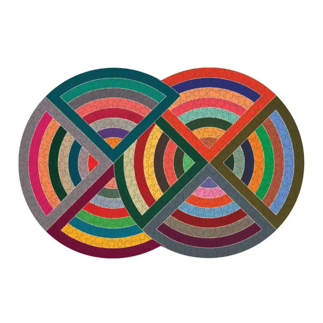 MoMA Frank Stella 750 Piece Shaped Jigsaw Puzzle - Image 4