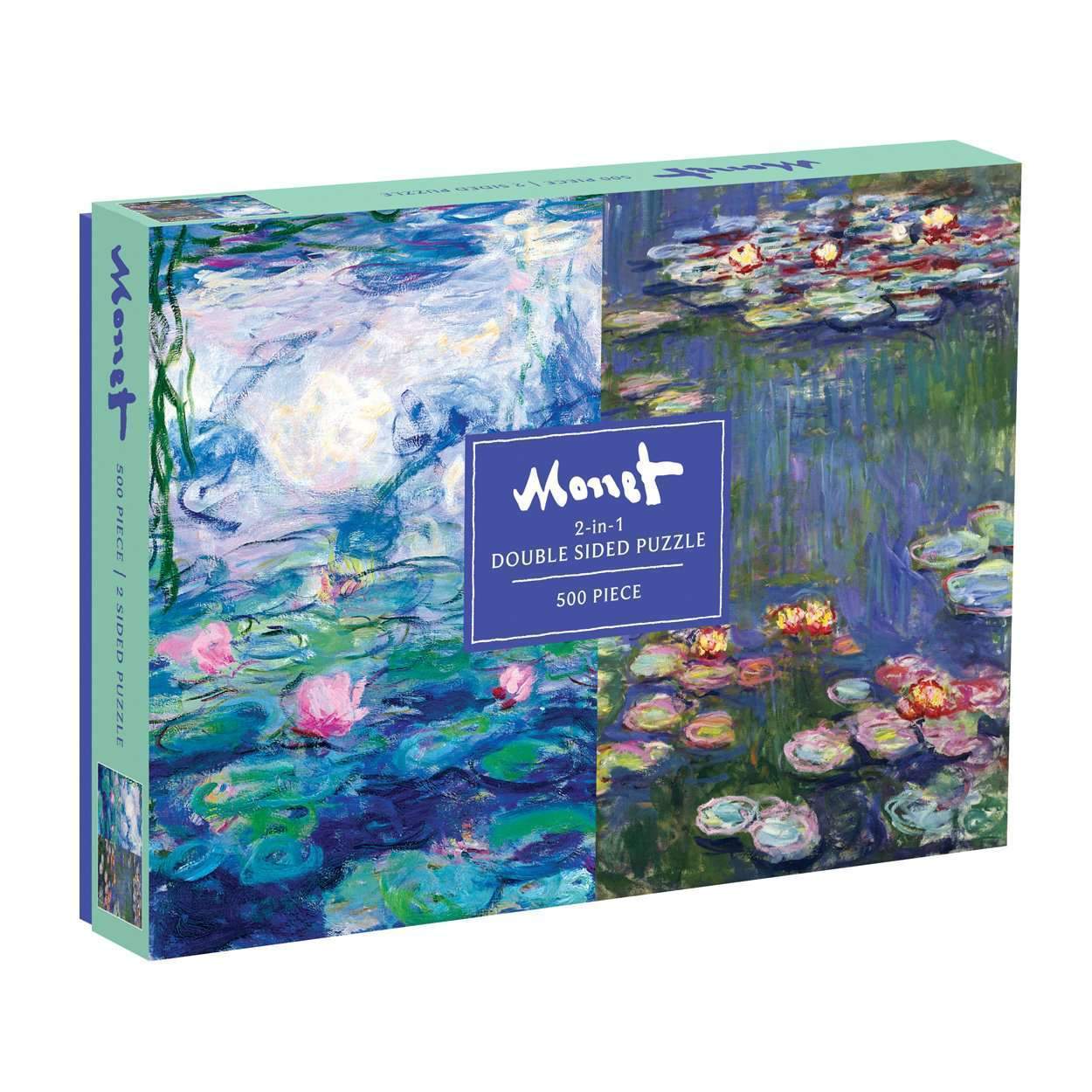 Monet Double Sided 500 Piece Jigsaw Puzzle - Image 2