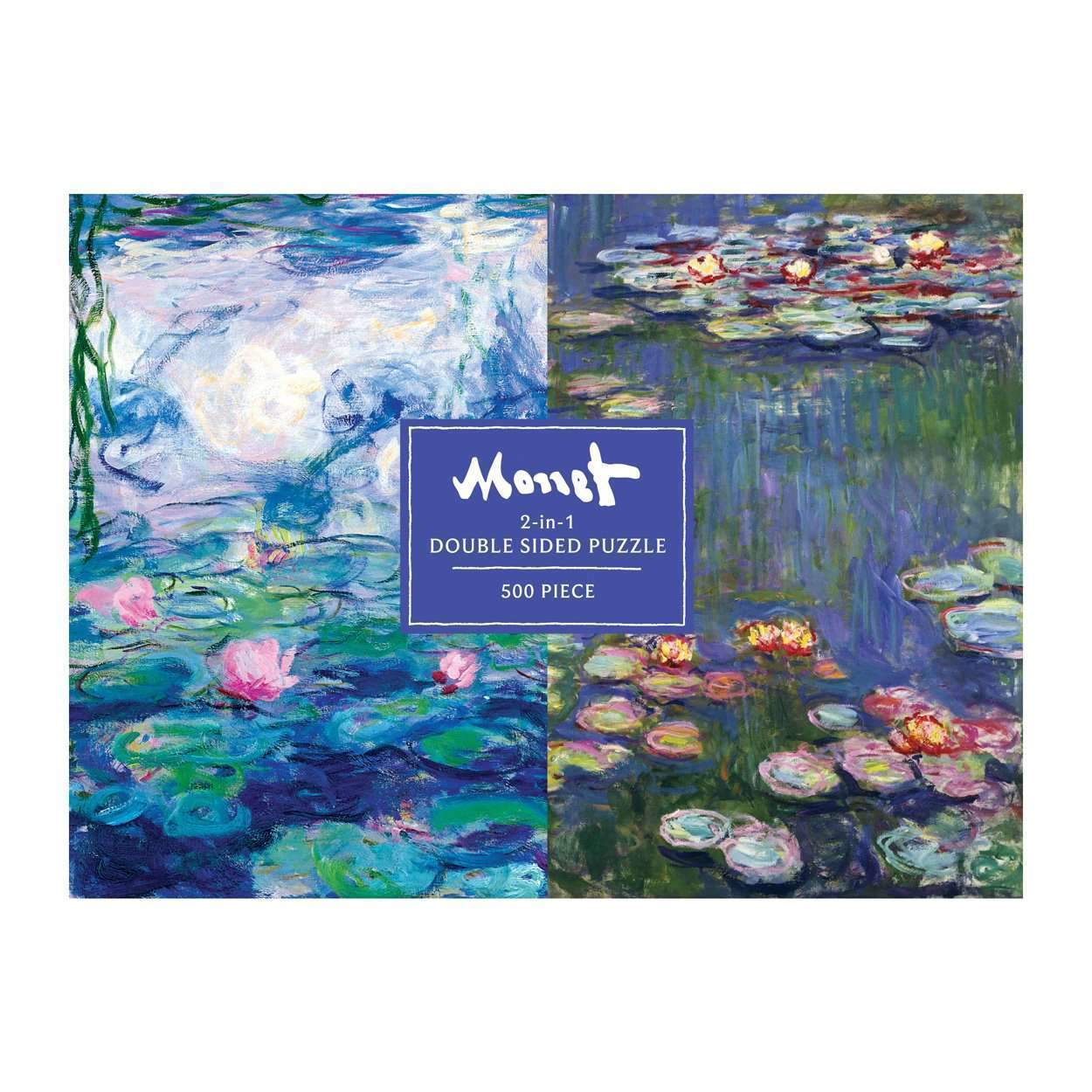 Monet Double Sided 500 Piece Jigsaw Puzzle - Image 3