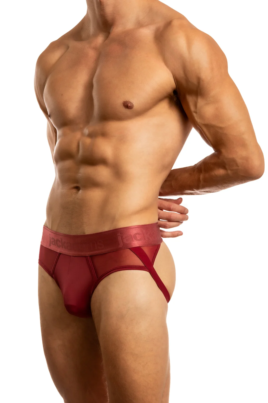 Monochrome Mesh Jock by Jack Adams in 3 colors - Image 2