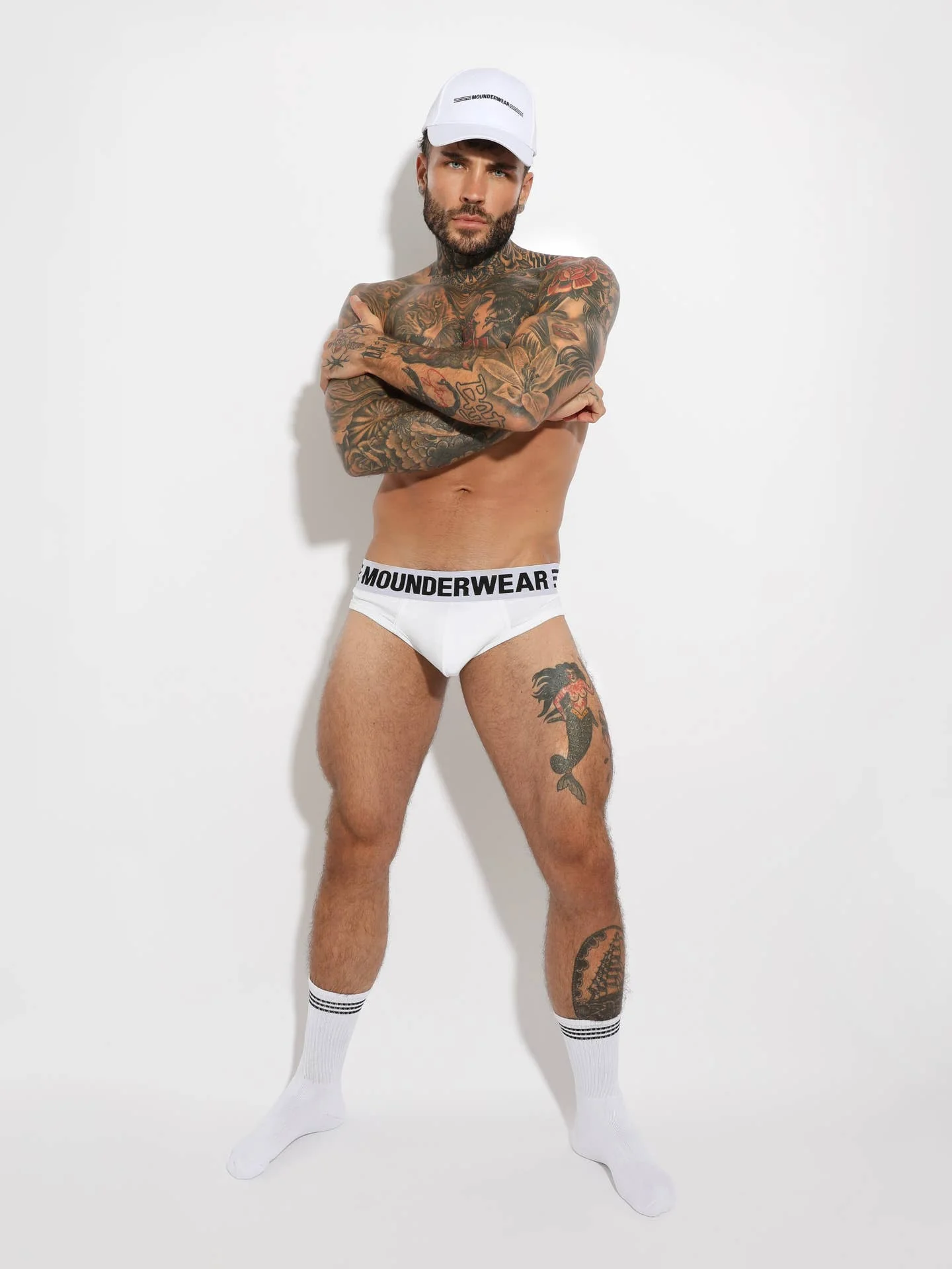 Mounderwear Brief Sport White - Image 3