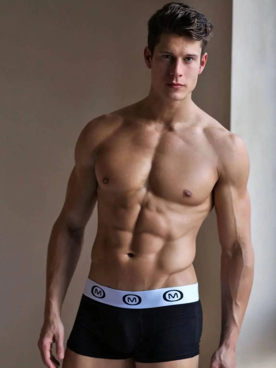 Mounderwear Cotton Boxer Brief Black - Image 5