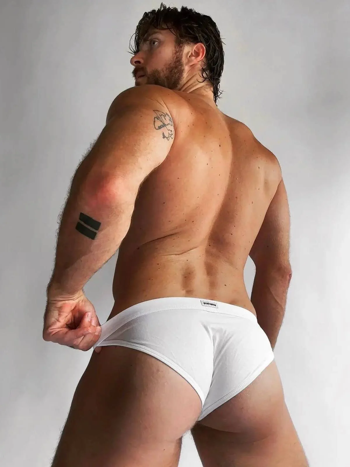 Mounderwear Mechanic Brief White - Image 5