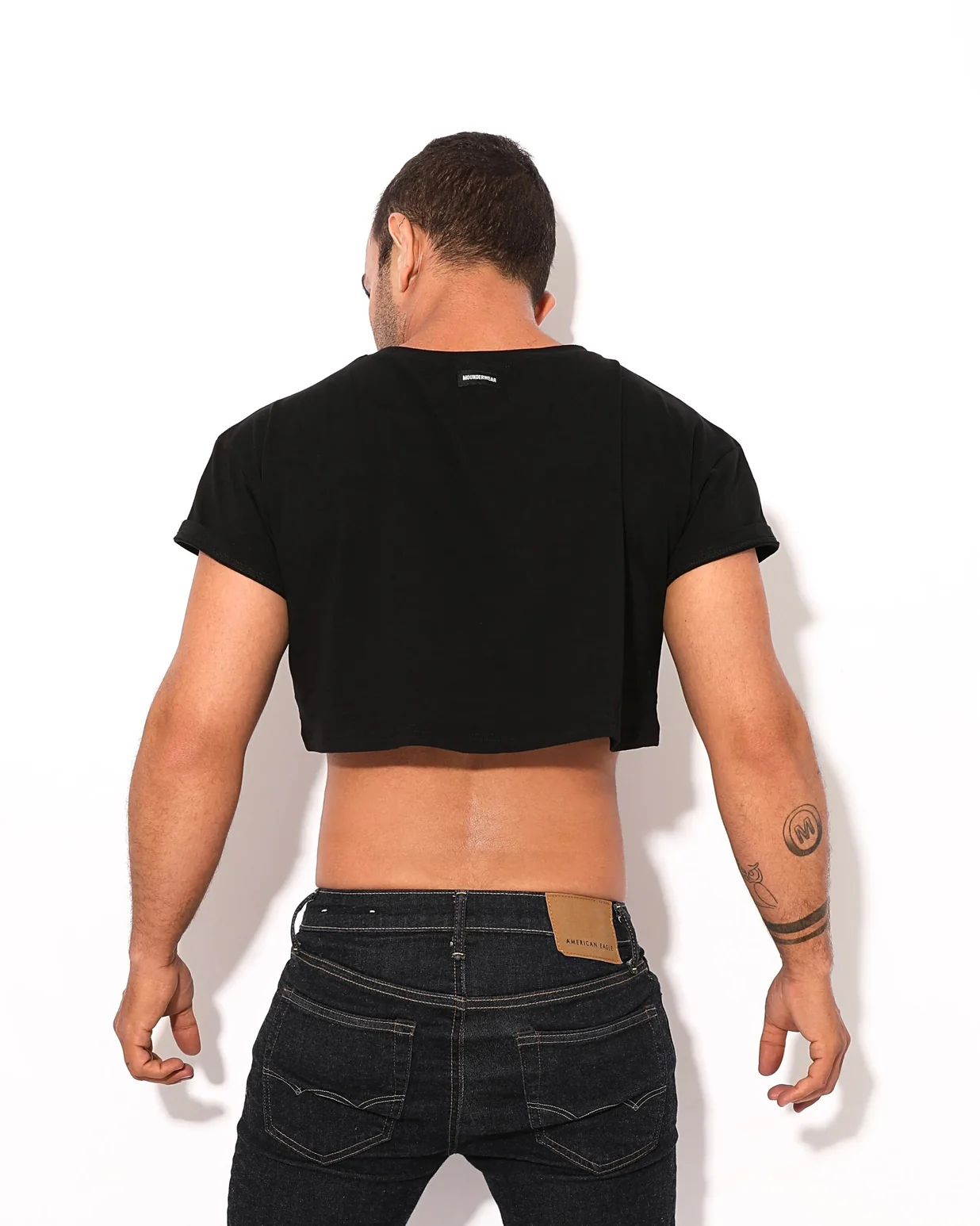 Mounderwear Mechanic Crop Black - Image 2