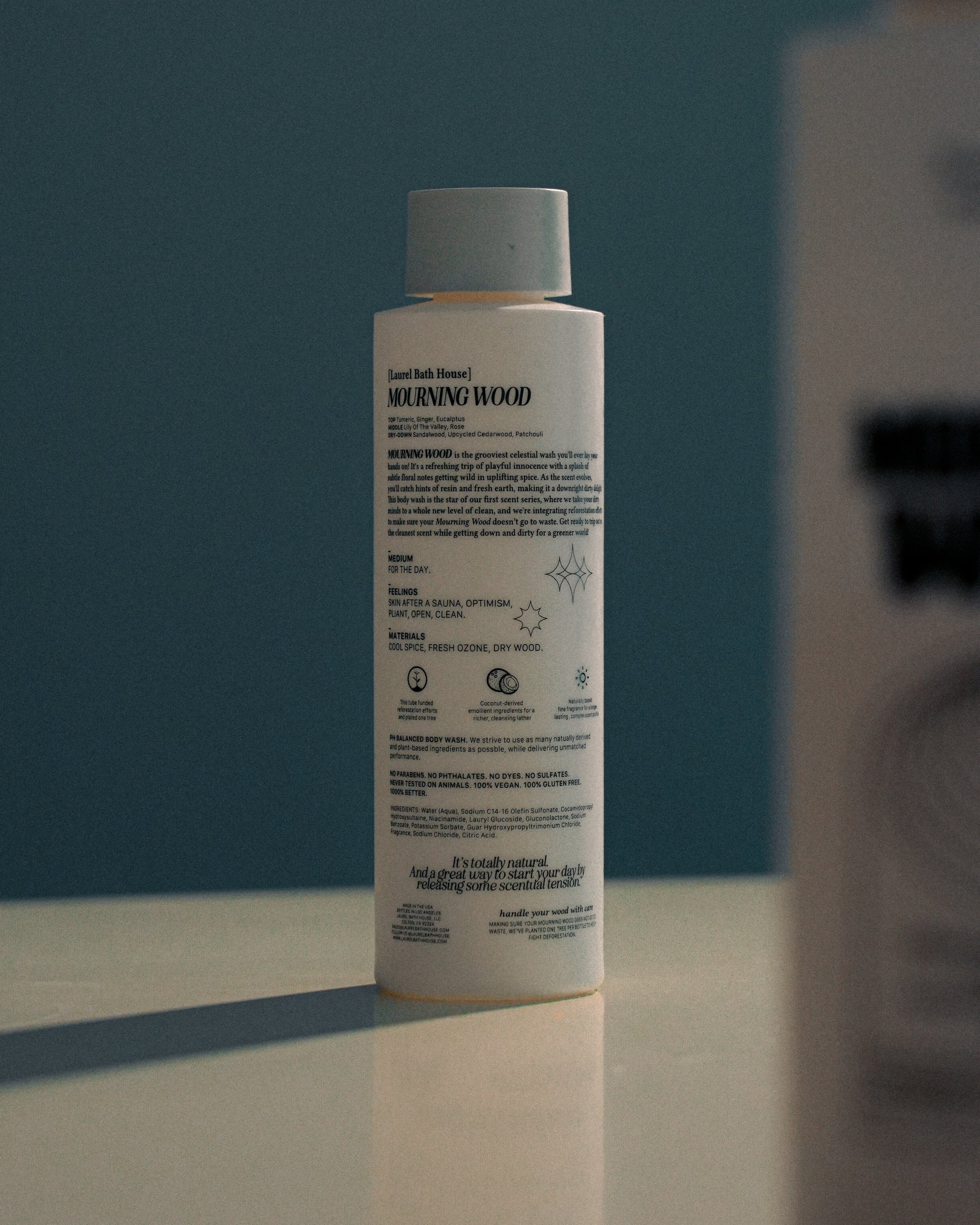 Mourning Wood body wash BY LAUREL BATH HOUSE - Image 2