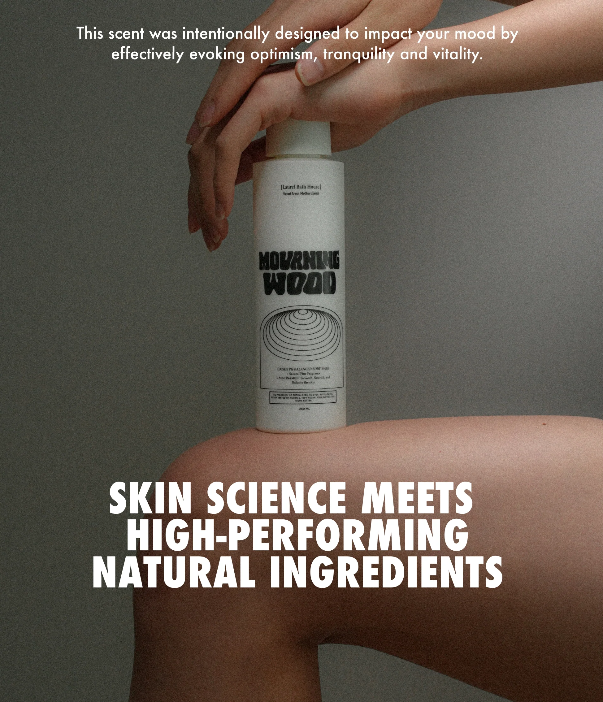 Mourning Wood body wash BY LAUREL BATH HOUSE - Image 4