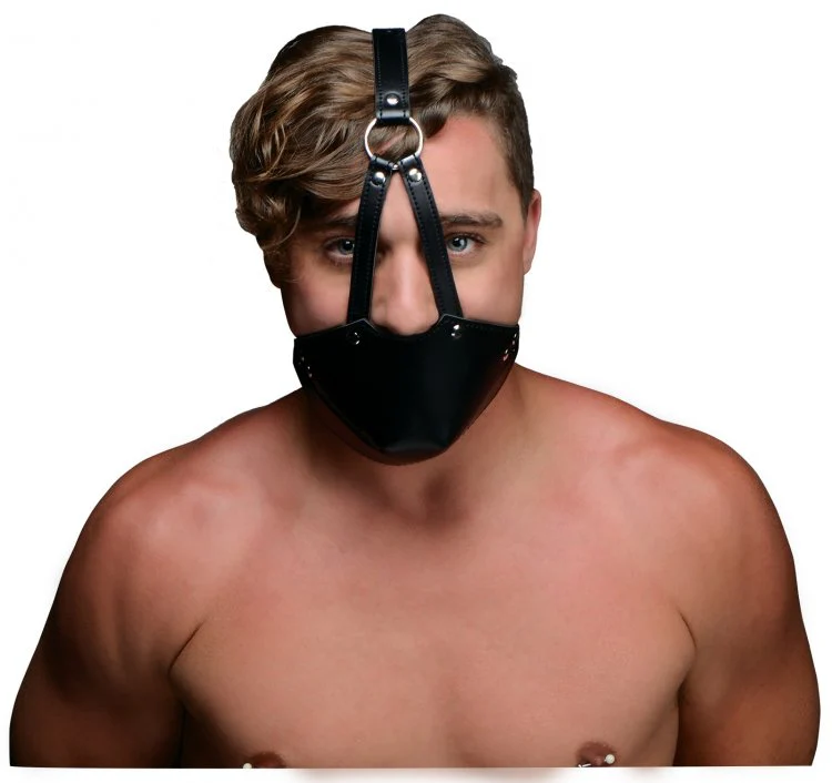 Mouth Harness with Ball Gag  by Strict Leather - Image 6