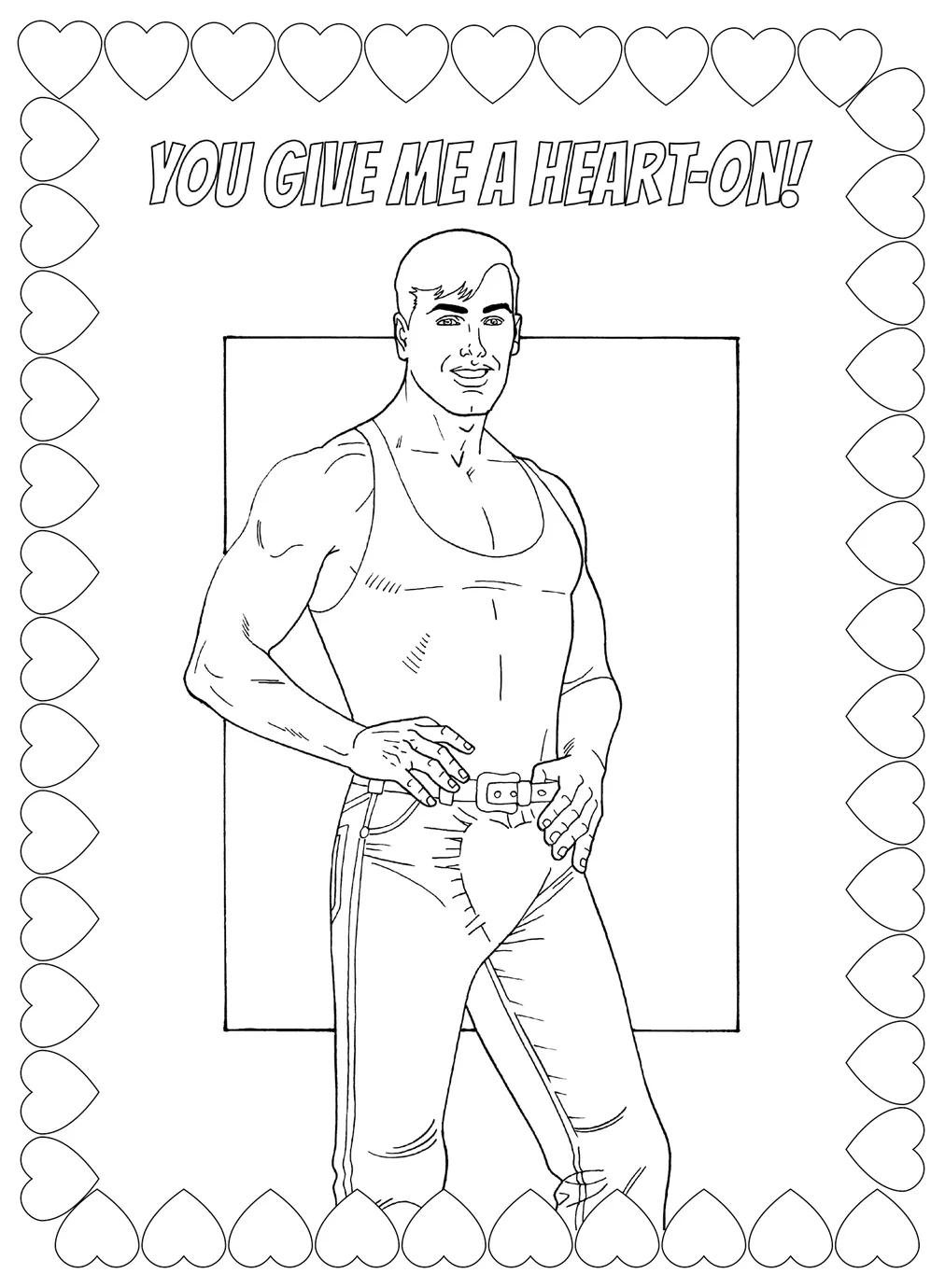My Naughty Valentine Coloring Book - Image 2