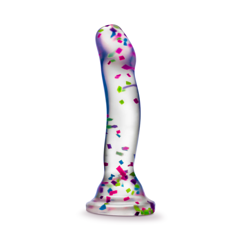 Neo Elite Glow in the Dark Silicone Hanky Panky Dildo 7.5in - Image 6