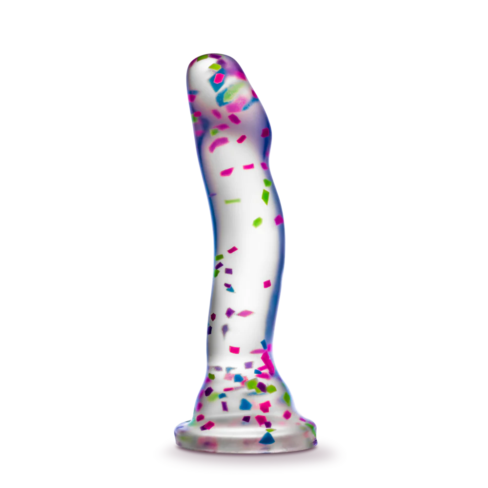 Neo Elite Glow in the Dark Silicone Hanky Panky Dildo 7.5in - Image 7