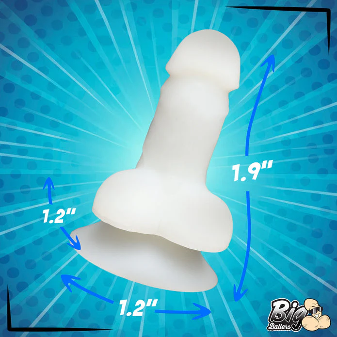 Glow-in-the-Dark Suction Snap-On Peckers 4 Pack by Big Ballers - Image 6