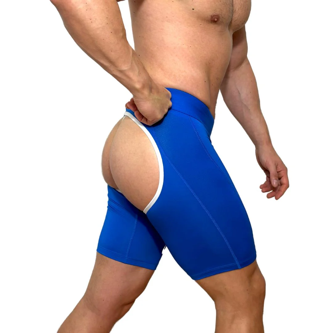 Nike Sport Blue Short Chaps by SNEAKERMASK - Image 4