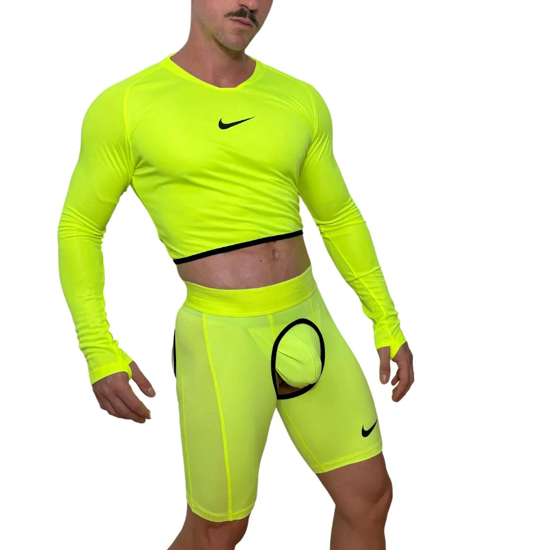 Nike Sport Neon Green Total Look BY SNEAKERMASK - Image 3