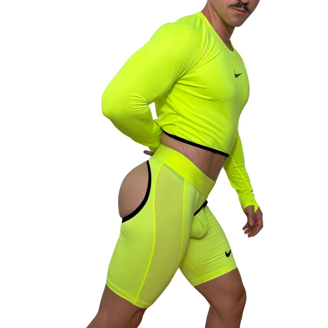 Nike Sport Neon Green Total Look BY SNEAKERMASK - Image 4
