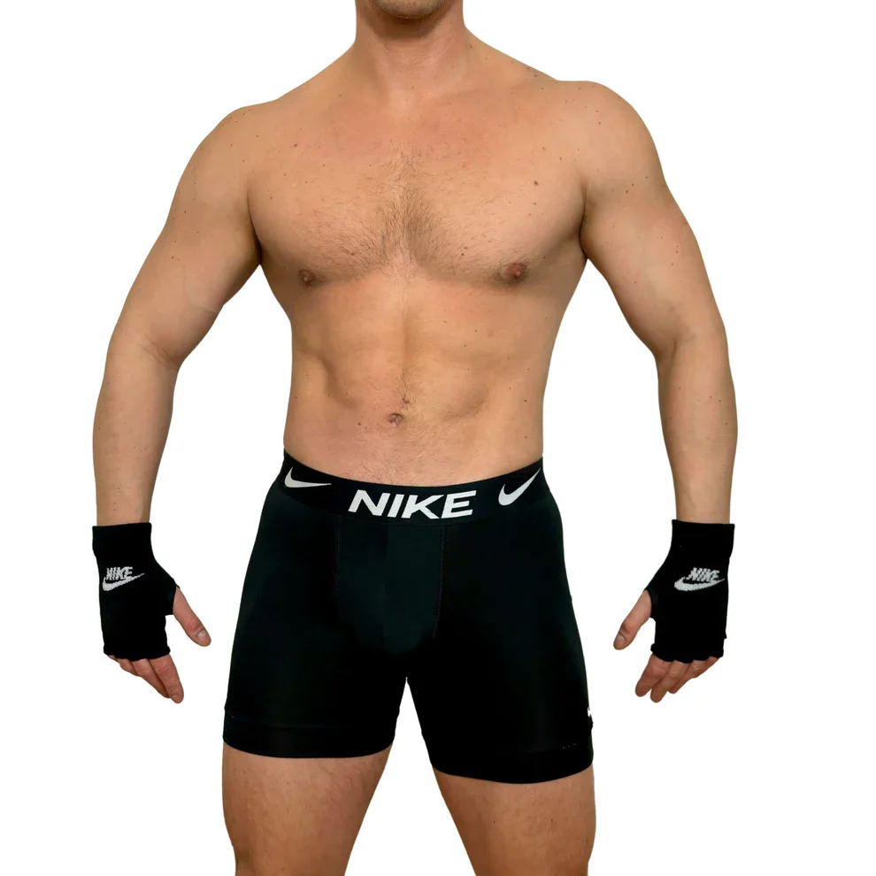 Nike Sport Short Black Socks Gloves BY SNEAKERMASK - Image 2