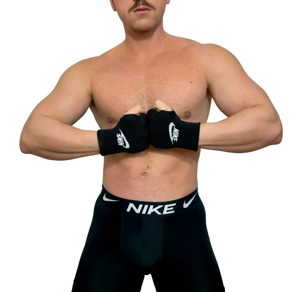 Nike Sport Short Black Socks Gloves BY SNEAKERMASK - Image 3