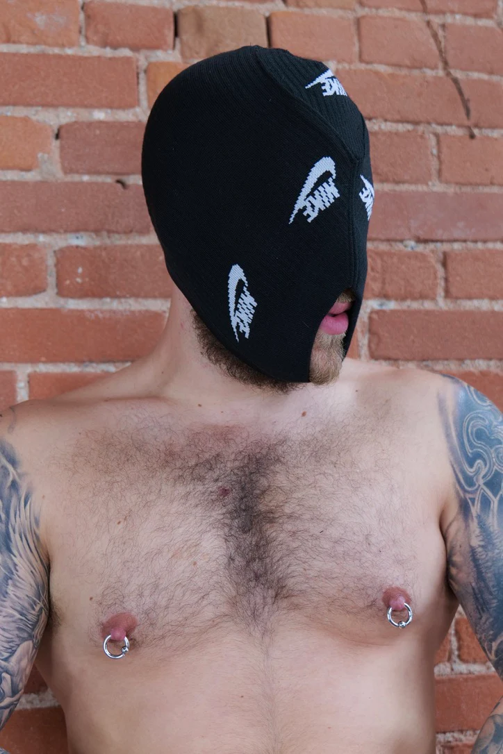 JUST DO IT SPORT SOCKSUCKER BLACK MASK BY SNEAKERMASK - Image 2