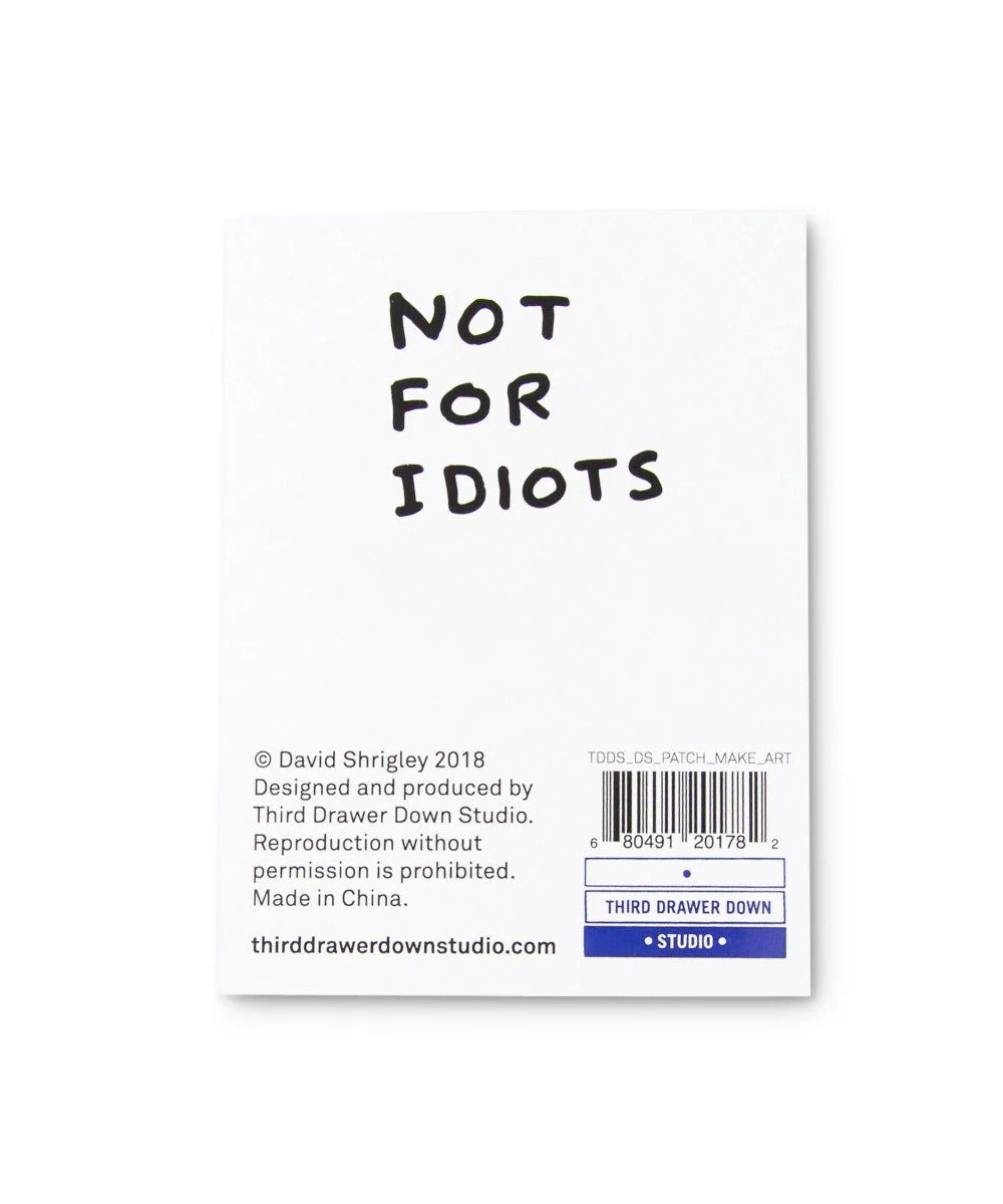 Nonagon Woven Patch by David Shrigley x Third Drawer Down - Image 2