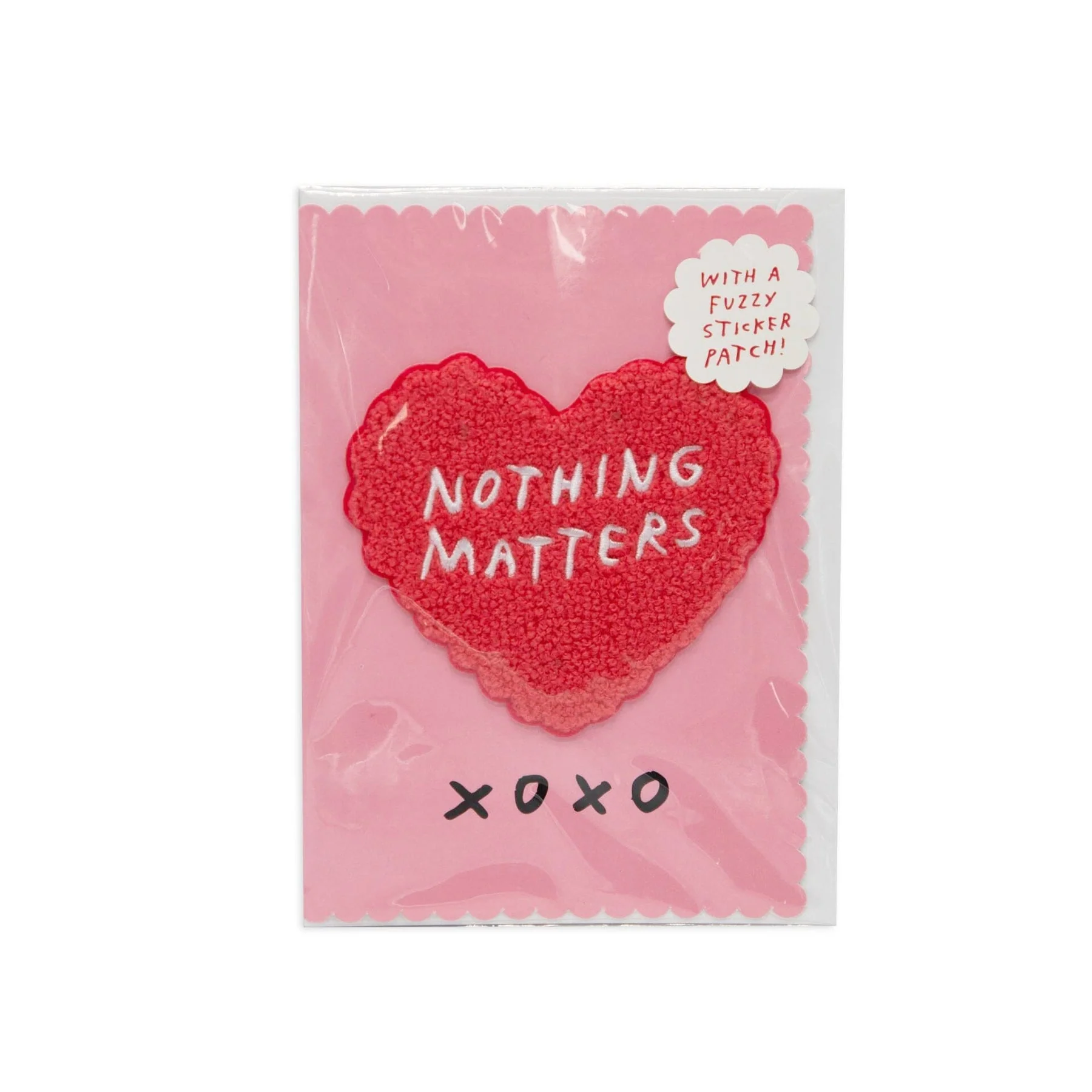 Nothing Matters Chenille Iron on Patch by Adam J. Kurtz x Third Drawer Down - Image 6