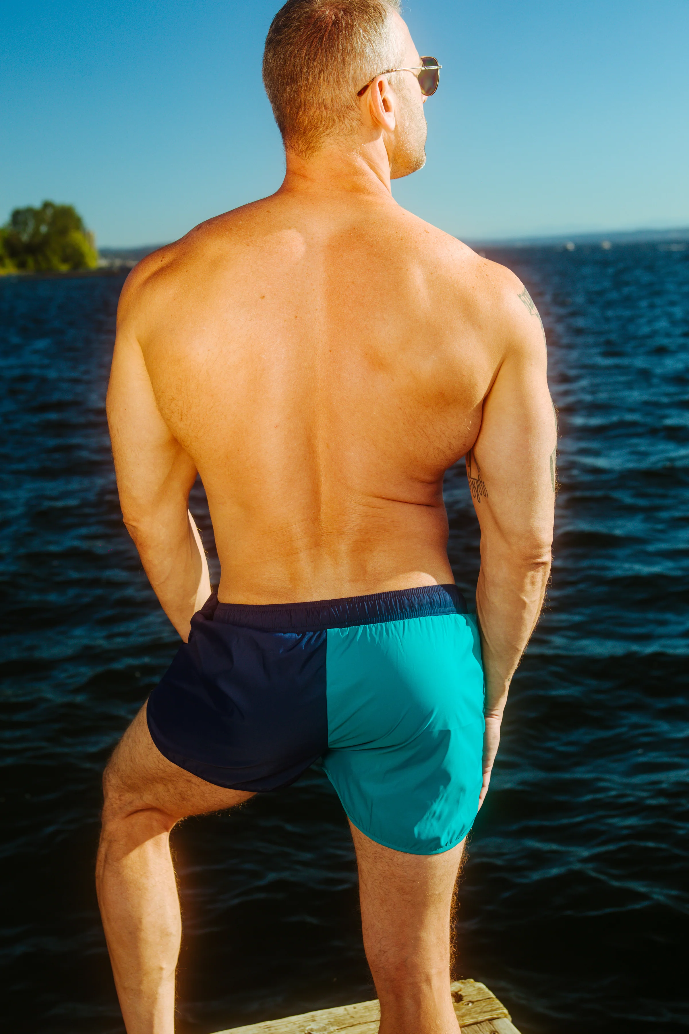 NUDD SHORTS - AQUA/ BLUE - Image 7