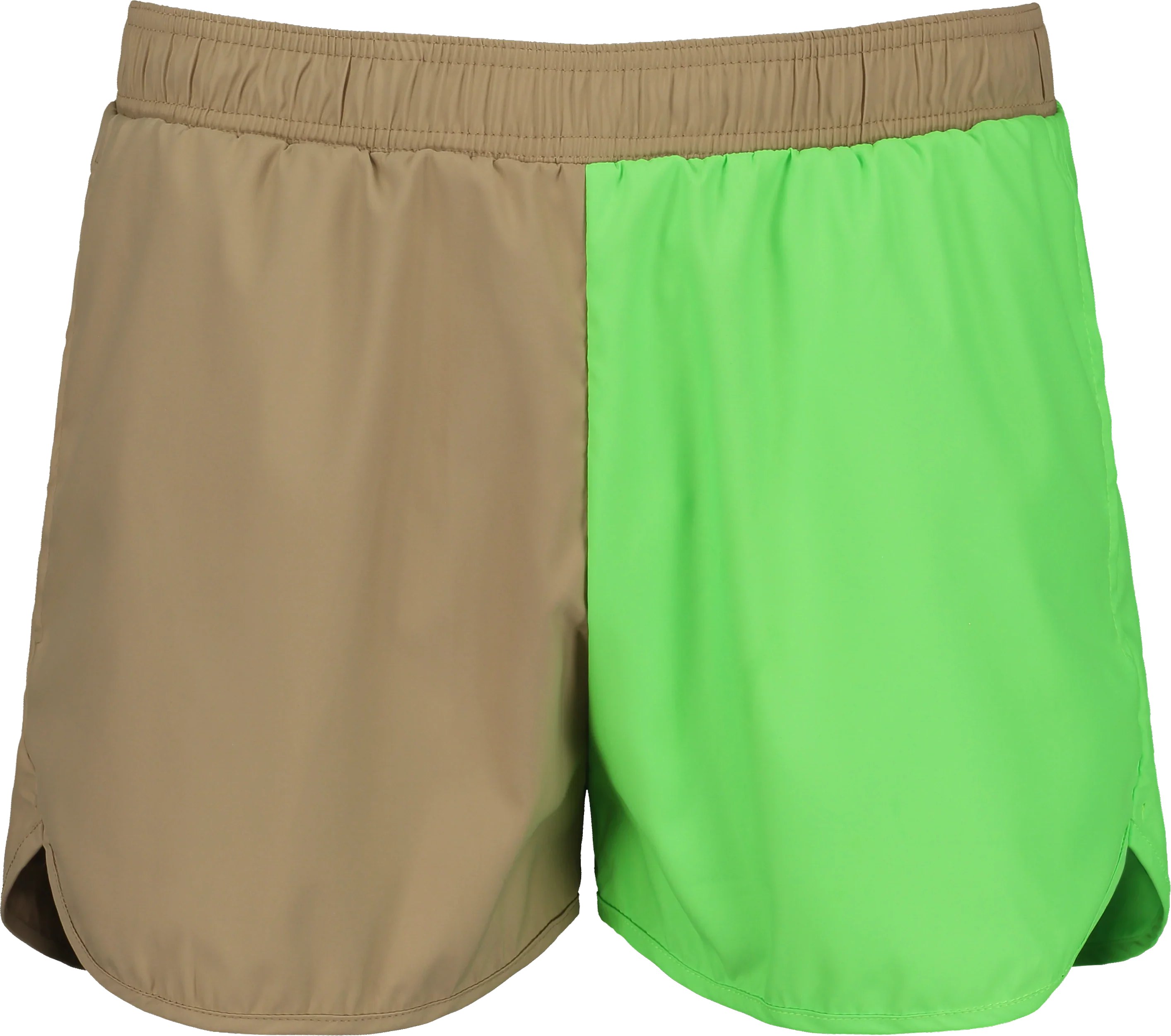 NUDD SHORTS - GREEN/ BEIGE - Image 5