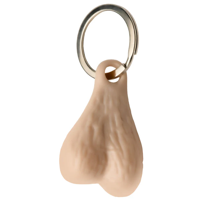 Big Ballers Nuts Keychain - Light - Image 7