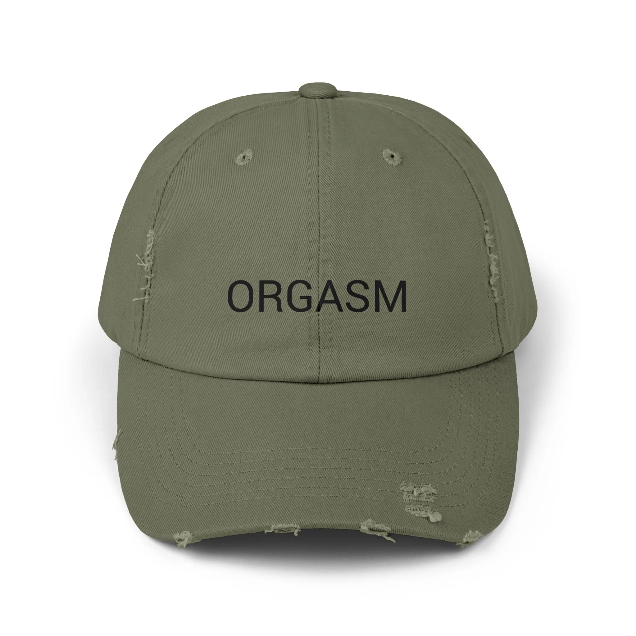ORGASM Distressed Cap in 6 colors - Image 4