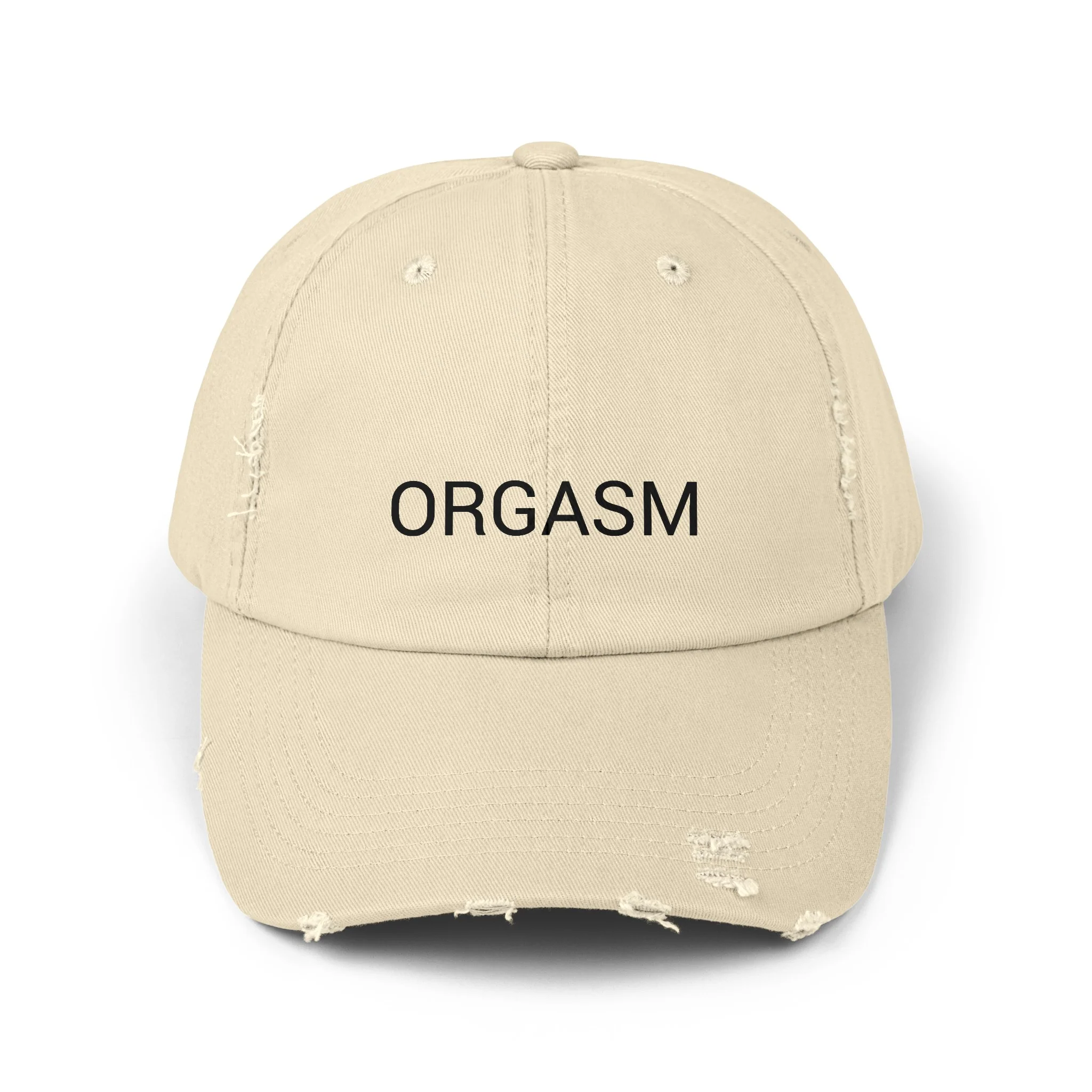 ORGASM Distressed Cap in 6 colors - Image 6