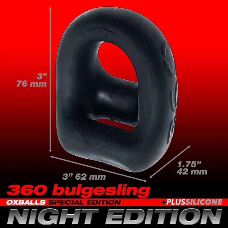 Oxballs 360 2-Way Cockring And Ballsling Night Edition - Image 8