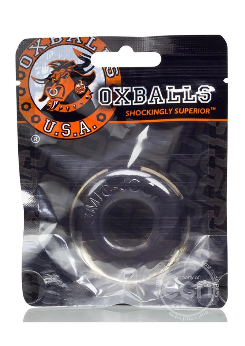 Oxballs Atomic Jock Do-Nut-2 Fatty Cock Ring - Smoke - Image 3