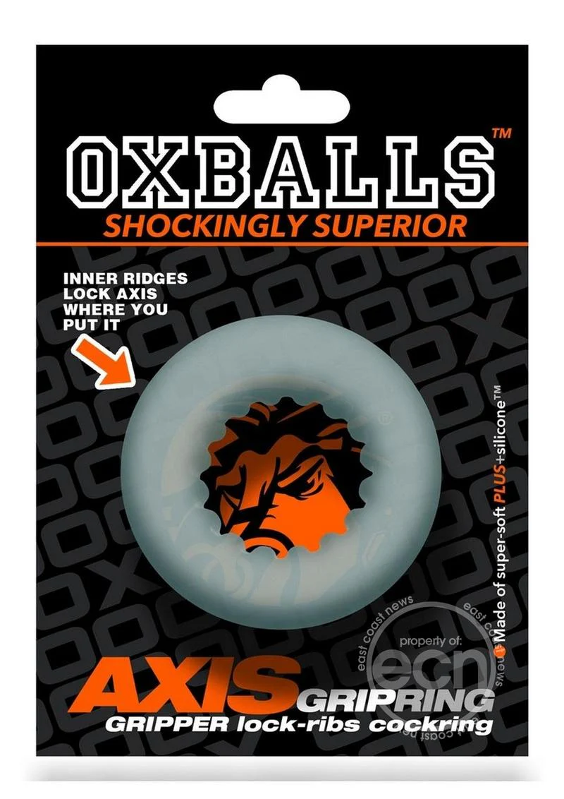 Oxballs Axis Rib Griphold Cockring - Image 10
