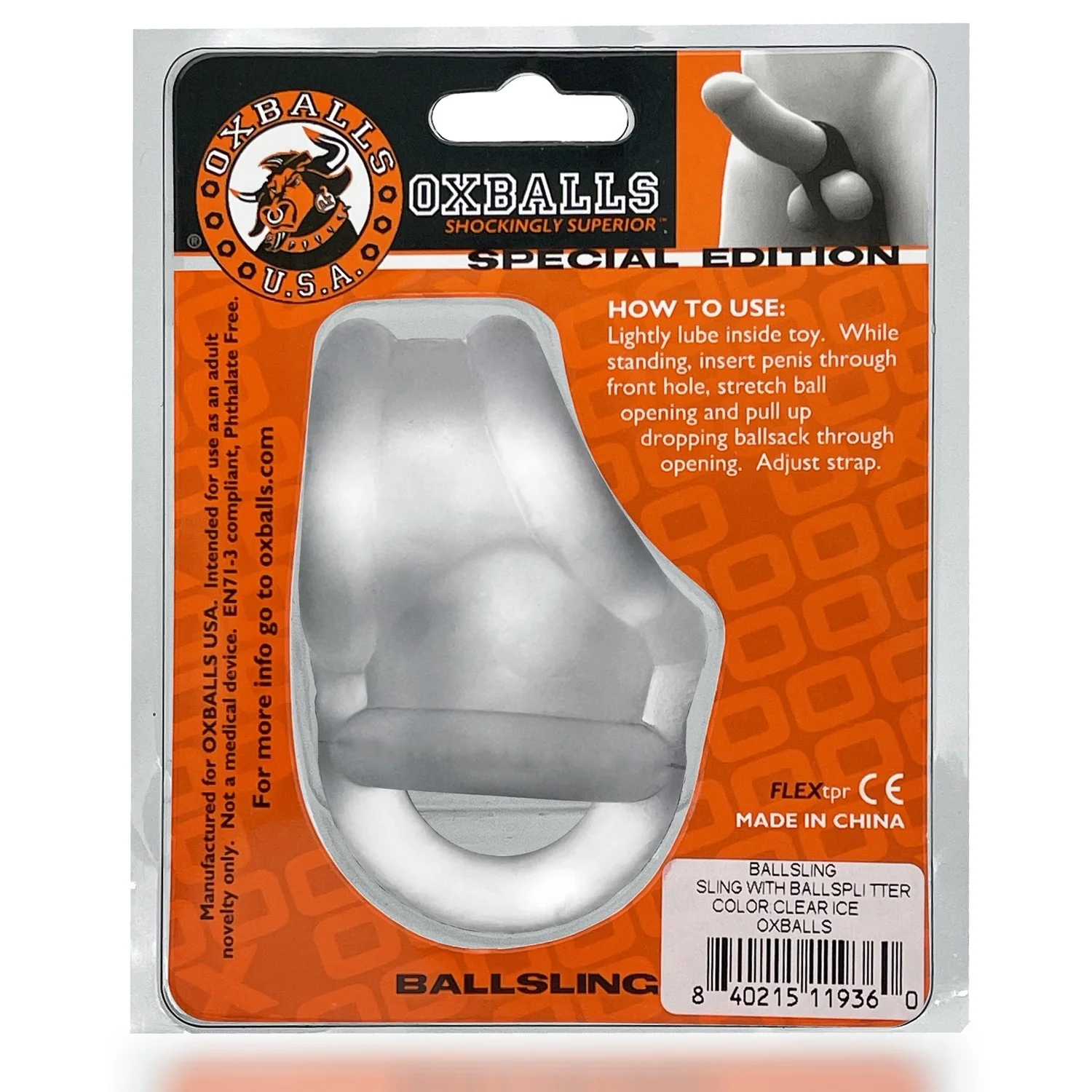 Oxballs BALLSLING original cocksling + nut splitter - Image 5