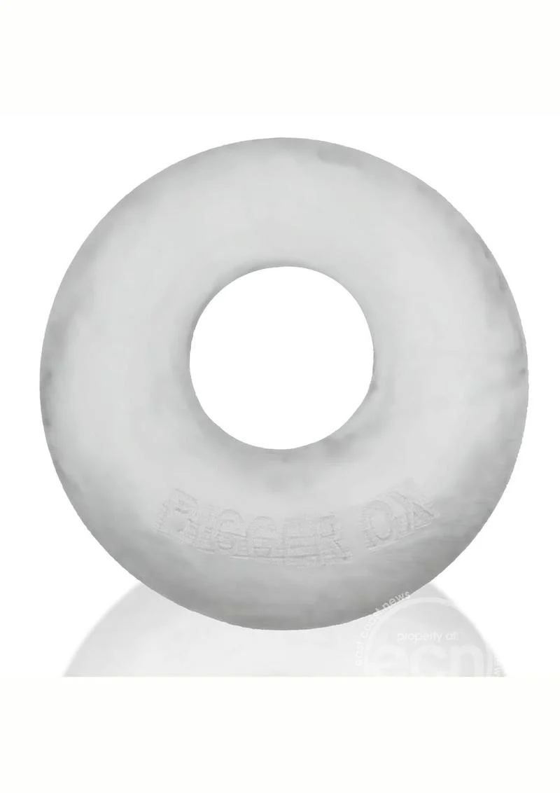 Oxballs Bigger Ox Silicone Cock Ring - Clear Ice