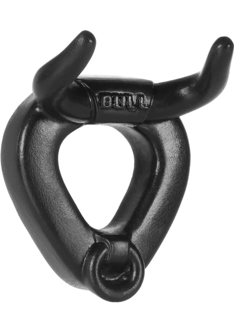 Oxballs Bull Silicone Cockring Black - Image 2