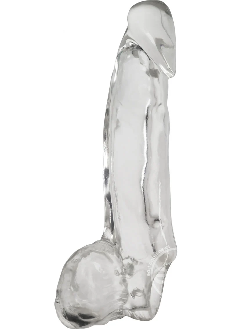 Oxballs Daddy Cock Sheath 10 inches Clear - Image 2