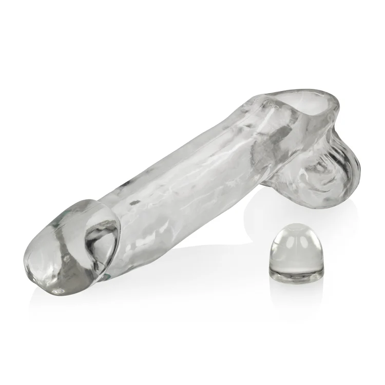 Oxballs Daddy Cock Sheath 10 inches Clear - Image 3