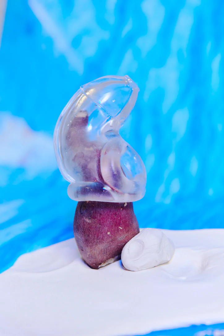 Oxballs Atomic Jock Cock-Lock Chastity Cage - Clear - Image 2
