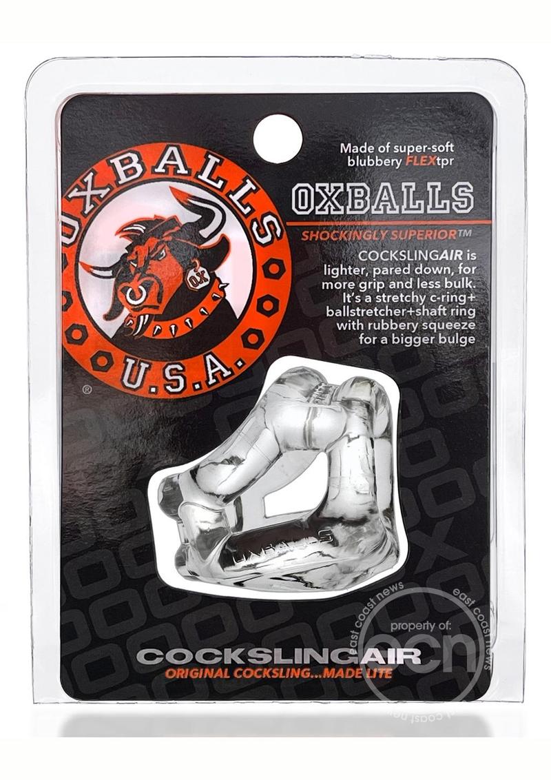 Oxballs Cocksling Air Cock and Ball Sling - Clear - Image 3