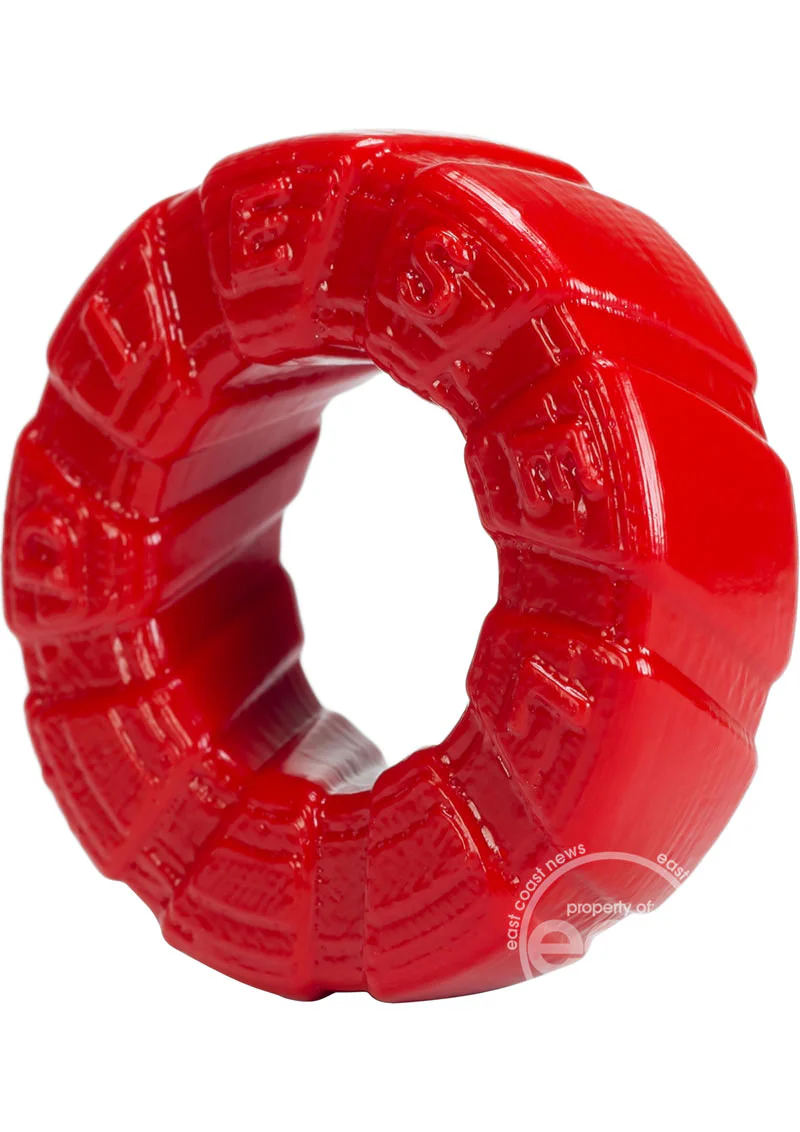 Oxballs Diesel Silicone Cockring Red - Image 2