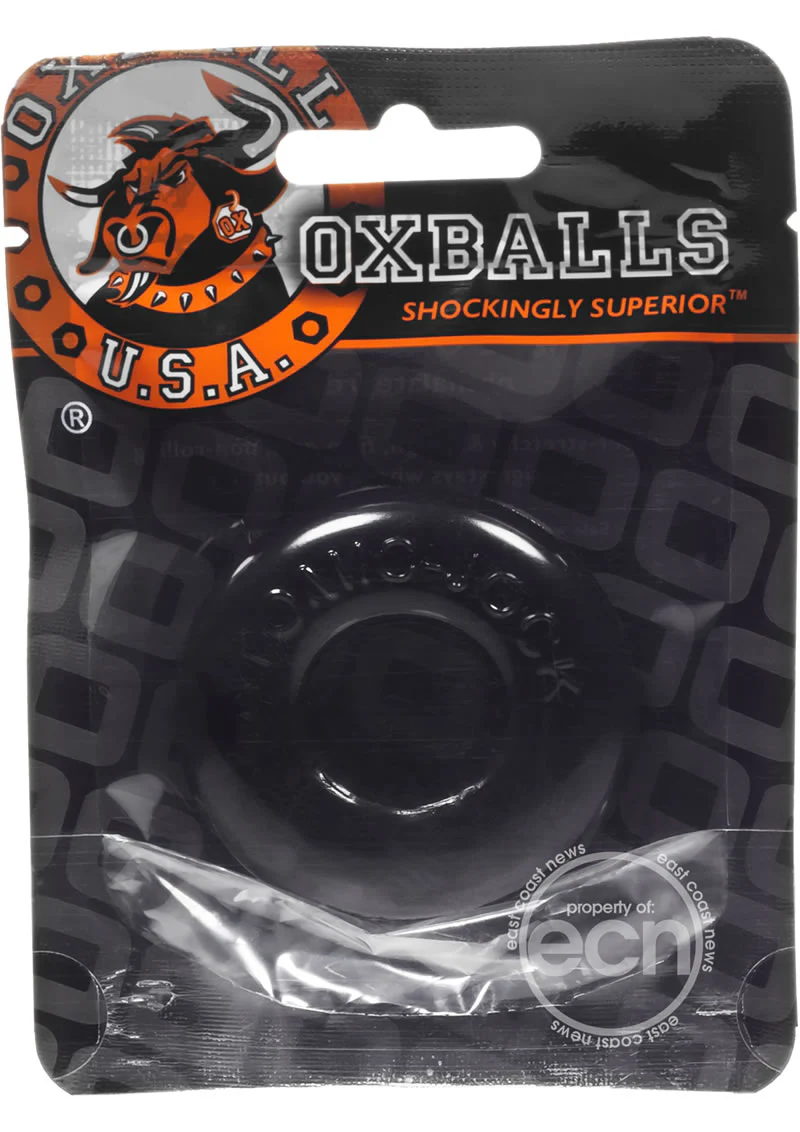 Oxballs Donut 2 Fatty Super Fat Cockring Black - Image 2