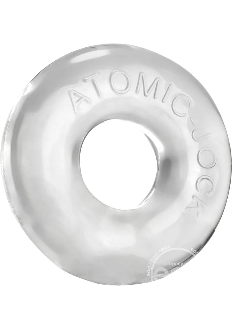 Oxballs Donut 2 Fatty Super Fat Cockring Clear - Image 3