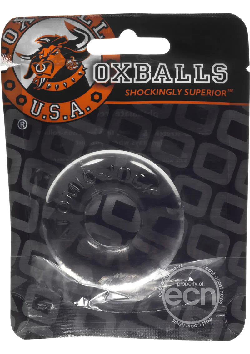 Oxballs Donut 2 Fatty Super Fat Cockring Clear - Image 4