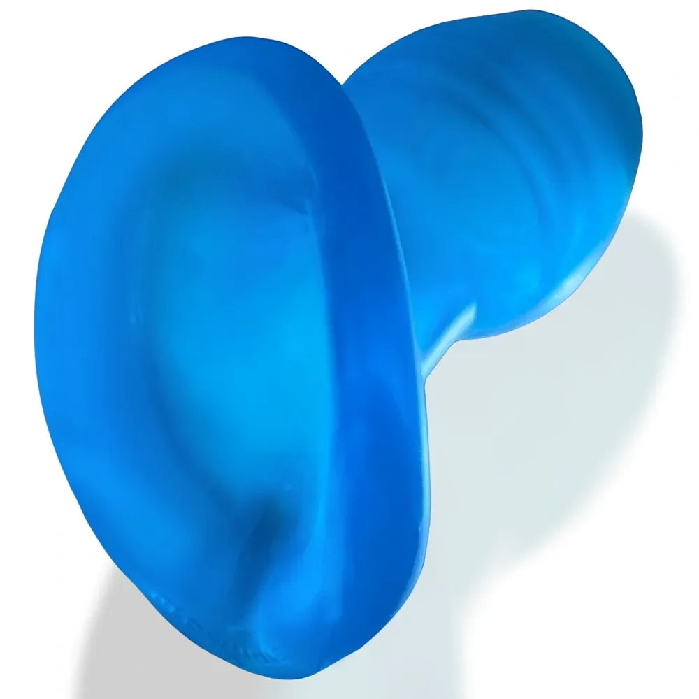 Oxballs Glowhole Hollow Buttplug with LED Insert - Large - Blue Morph - Image 6