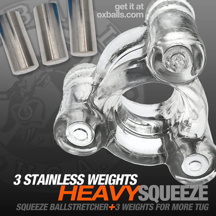OXBALLS HEAVY SQUEEZE WEIGHTED BALLSTRETCHER - Image 2