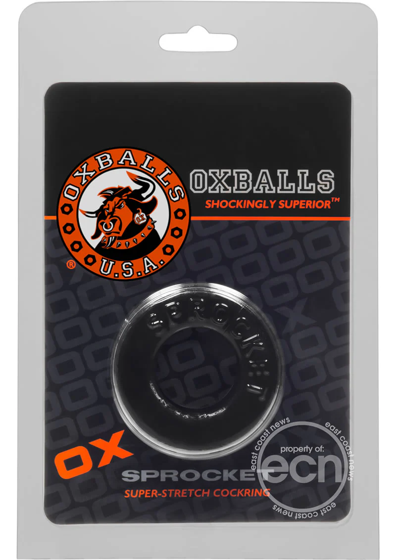 Oxballs Sprocket Cockring Black - Image 3