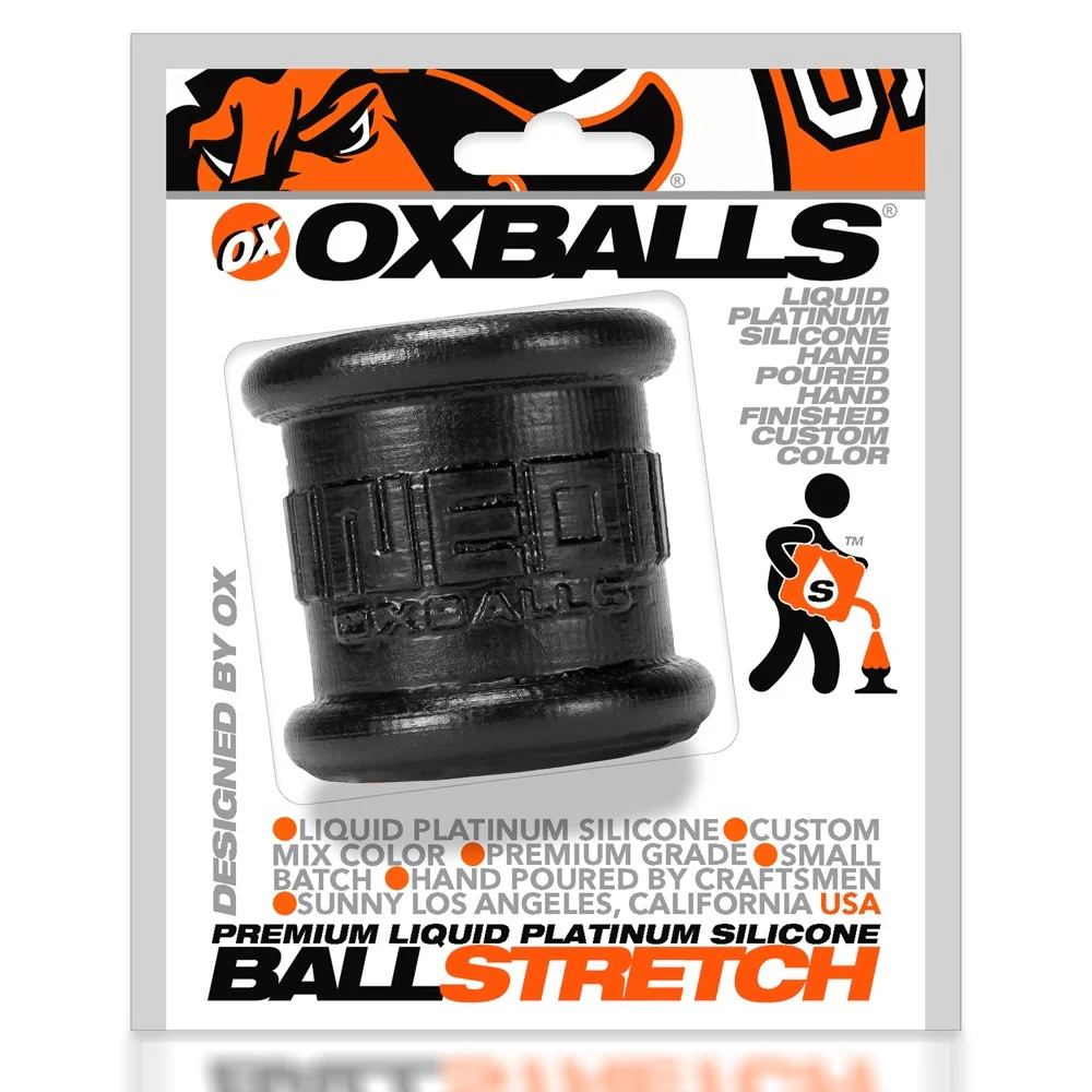 Oxballs Neo-Stretch Silicone Tall Ball Stretcher Black - Image 2